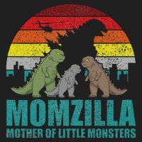 Mothers Day Momzilla Mother Of Little Monsters Hat thumb 2