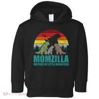 Mothers Day Momzilla Mother Of Little Monsters Toddler Hoodie thumb 0