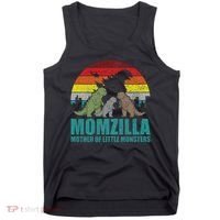 Mothers Day Momzilla Mother Of Little Monsters Tank Top thumb 0