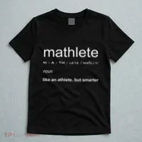 Mathlete Definition Nerd Geek Math Gifts Funny Math T-Shirt thumb 5