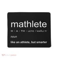 Mathlete Definition Nerd Geek Math Gifts Funny Math Mousepad thumb 0