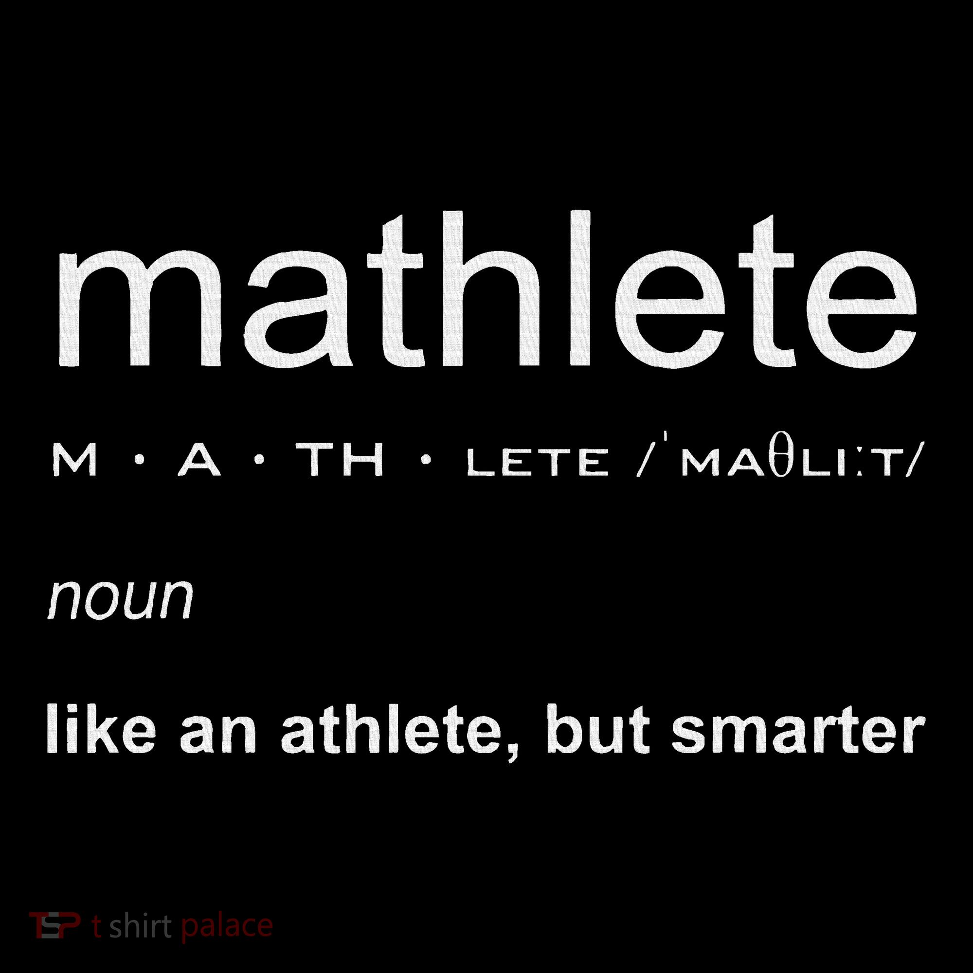 Mathlete Definition Nerd Geek Math Gifts Funny Math Mousepad
