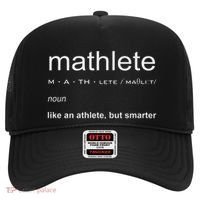 Mathlete Definition Nerd Geek Math Gifts Funny Math Hat thumb 0