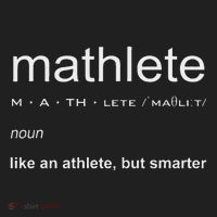Mathlete Definition Nerd Geek Math Gifts Funny Math Hat thumb 2