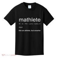 Mathlete Definition Nerd Geek Math Gifts Funny Math Kids T-Shirt thumb 0