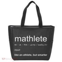 Mathlete Definition Nerd Geek Math Gifts Funny Math Tote Bag thumb 0