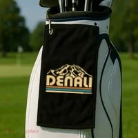 Mount Denali National Park Golf Towel thumb 2