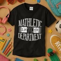Math Departt Number Math Holiday Mathematics Funny Pi Day Gift Kids T-Shirt thumb 3