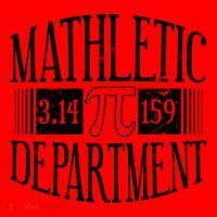 Math Departt Number Math Holiday Mathematics Funny Pi Day Gift Santa Hat thumb 1
