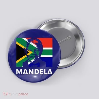 Mandela Day Nelson Mandela Design Button