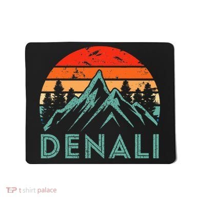 Mt. Denali National Park Alaska Denali Mousepad