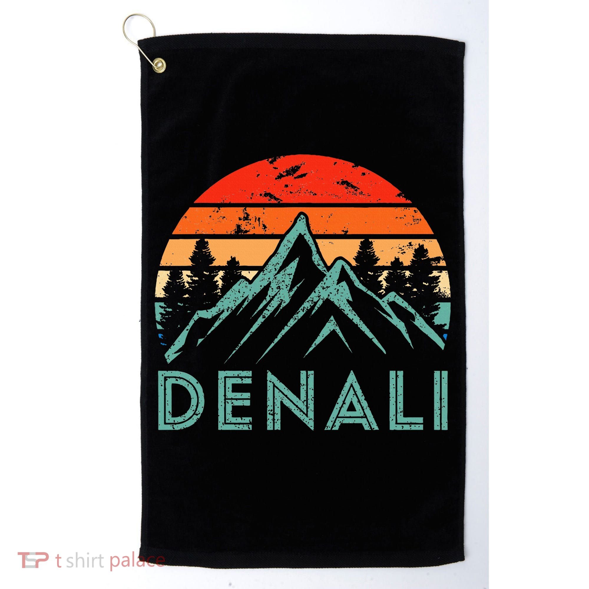 Mt. Denali National Park Alaska Denali Golf Towel
