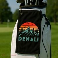Mt. Denali National Park Alaska Denali Golf Towel thumb 2