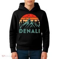 Mt. Denali National Park Alaska Denali Kids Hoodie thumb 4