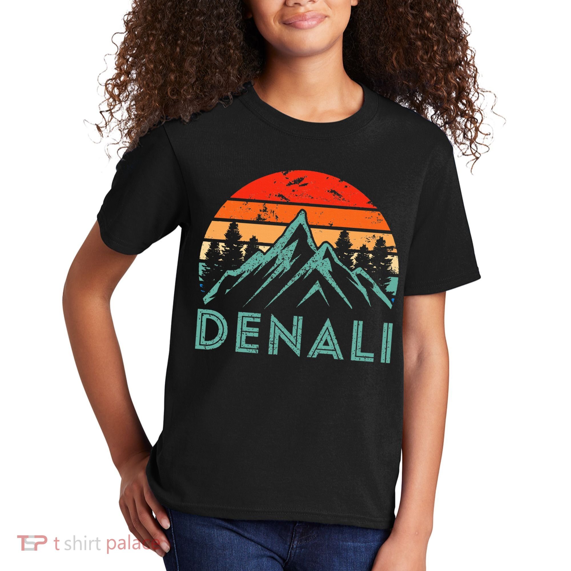 Mt. Denali National Park Alaska Denali Kids T-Shirt