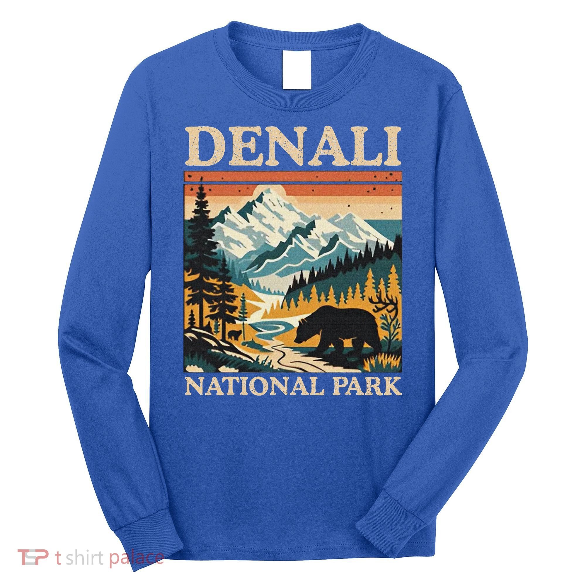 Mount Denali National Park Long Sleeve Shirt
