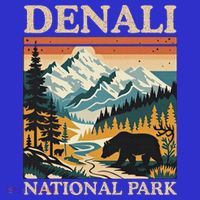 Mount Denali National Park Button thumb 1