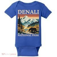 Mount Denali National Park Baby Bodysuit thumb 0