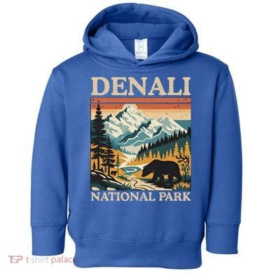 Mount Denali National Park Toddler Hoodie