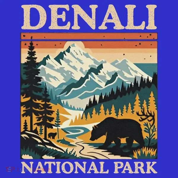 Mount Denali National Park Toddler Hoodie