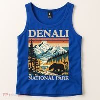 Mount Denali National Park Tank Top thumb 2