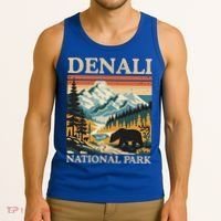 Mount Denali National Park Tank Top thumb 3