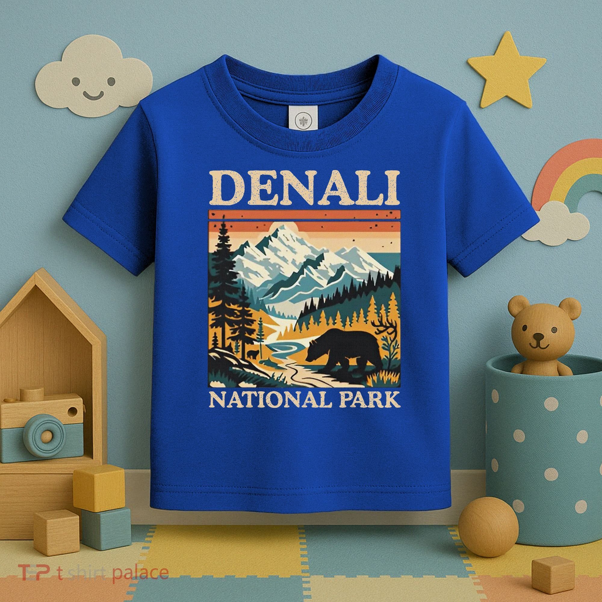 Mount Denali National Park Toddler T-Shirt