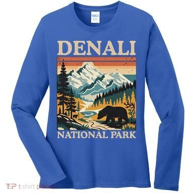 Mount Denali National Park Women's Long Sleeve Shirt