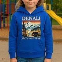 Mount Denali National Park Kids Hoodie thumb 3