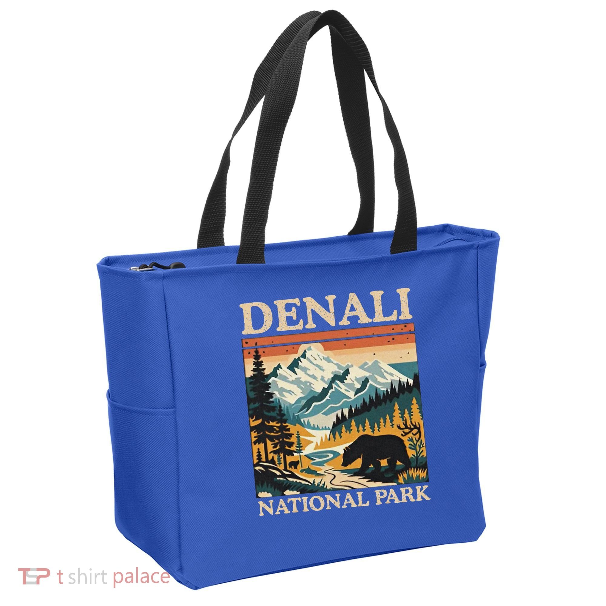Mount Denali National Park Tote Bag