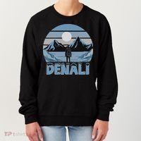Mt. Denali National Park Alaska Mountain Women's Sweatshirt thumb 0