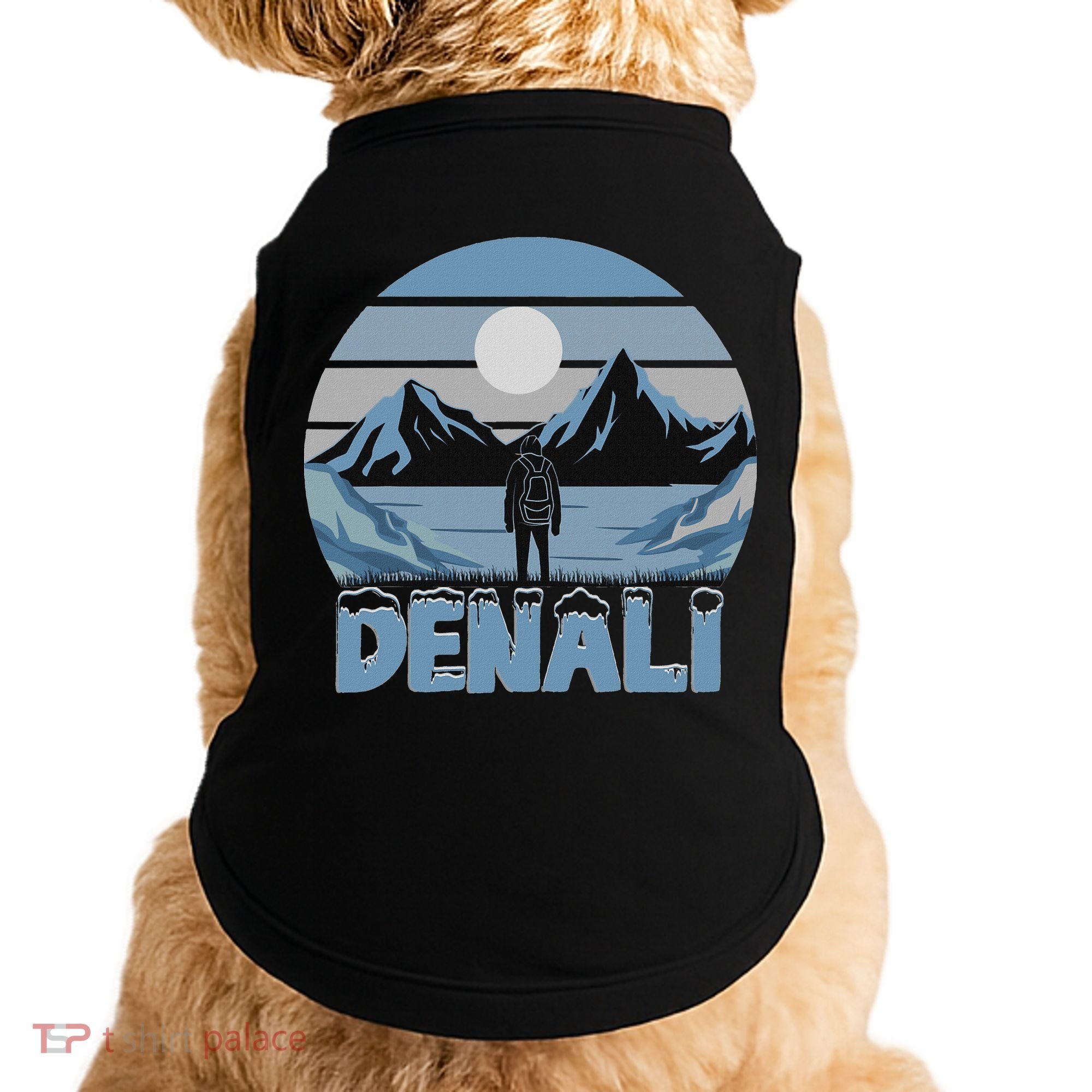 Mt. Denali National Park Alaska Mountain Doggie Tank