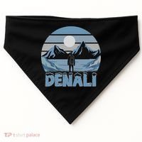 Mt. Denali National Park Alaska Mountain USA-Made Doggie Bandana thumb 0