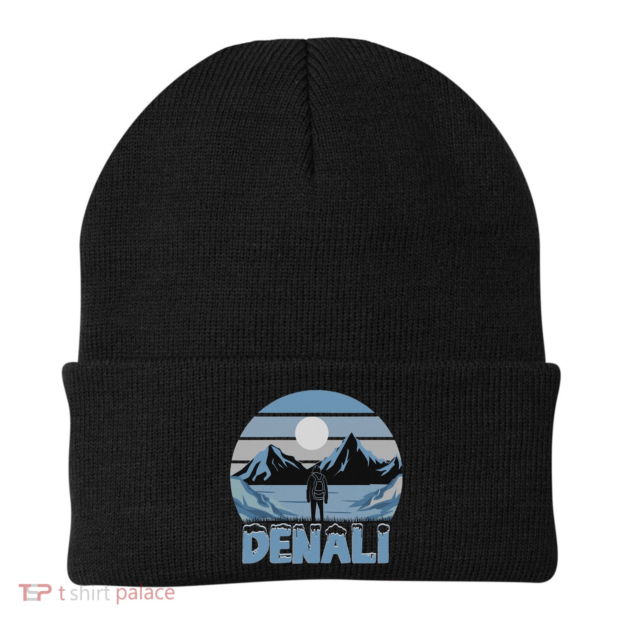 Mt. Denali National Park Alaska Mountain Beanie