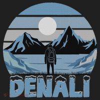 Mt. Denali National Park Alaska Mountain Beanie thumb 2