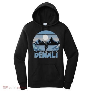 Mt. Denali National Park Alaska Mountain Women's Hoodie