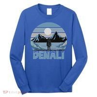 Mt. Denali National Park Alaska Mountain Long Sleeve Shirt thumb 0