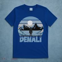 Mt. Denali National Park Alaska Mountain T-Shirt thumb 5