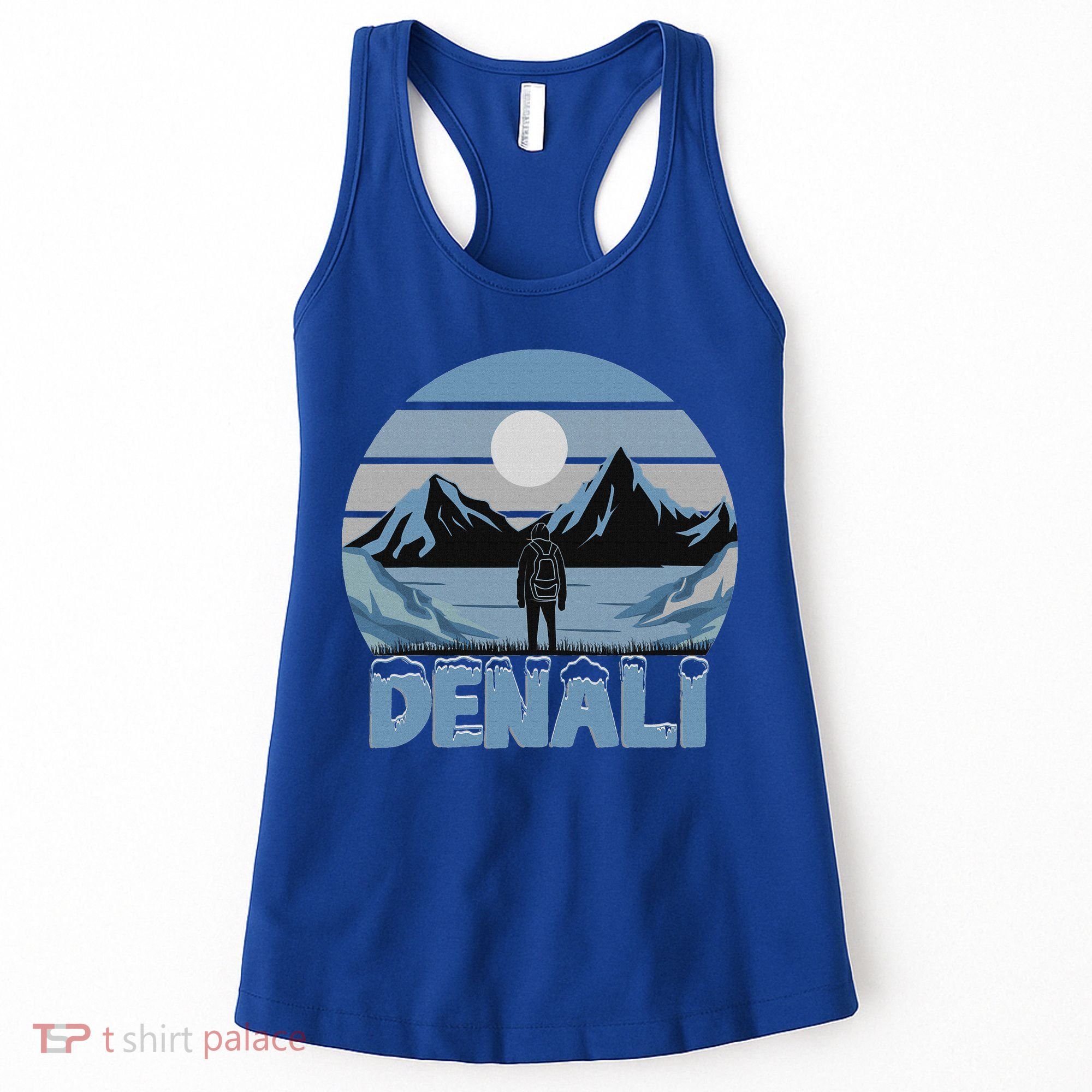 Mt. Denali National Park Alaska Mountain Women's Tank Top