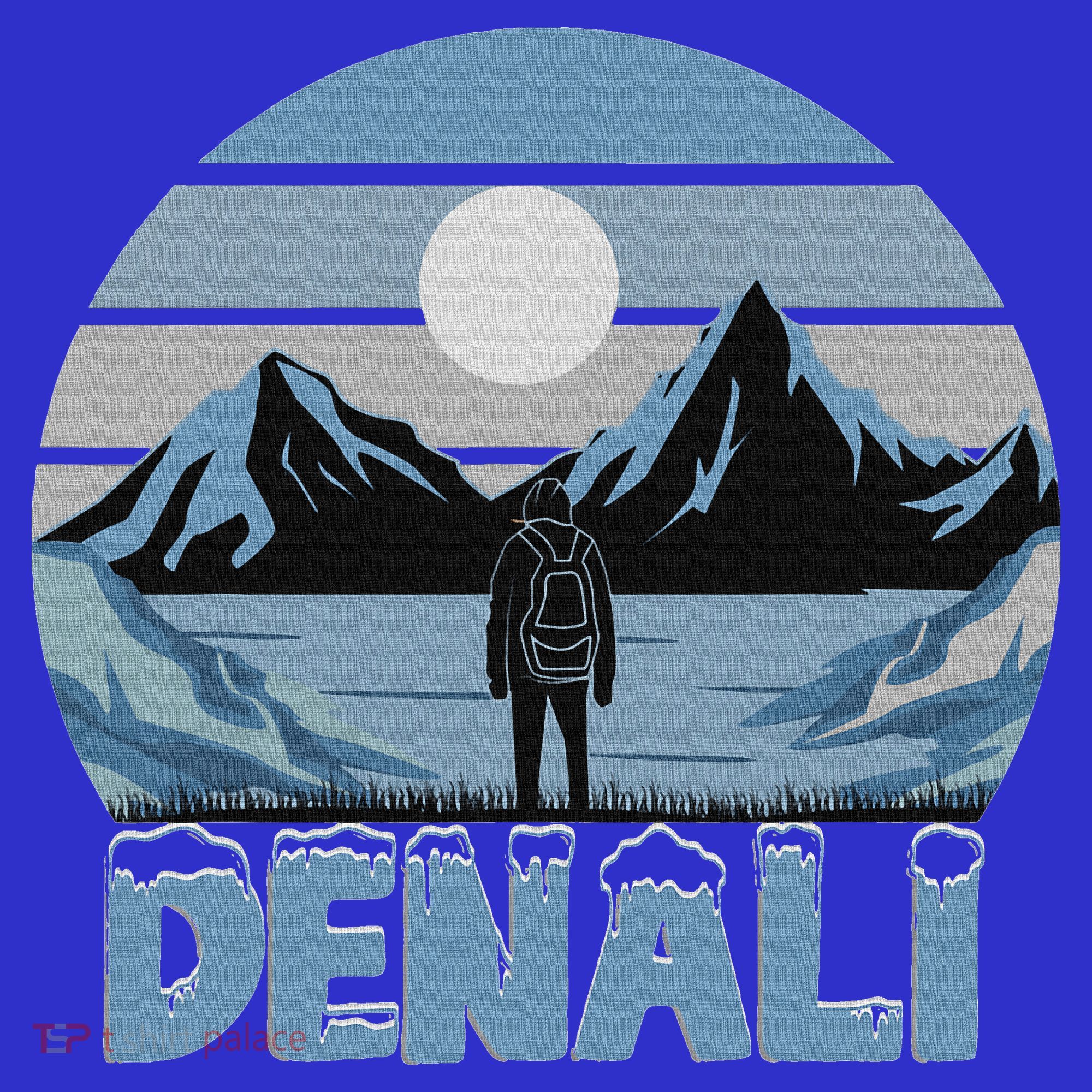 Mt. Denali National Park Alaska Mountain Toddler Hoodie