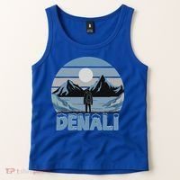 Mt. Denali National Park Alaska Mountain Tank Top thumb 2