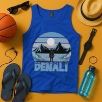 Mt. Denali National Park Alaska Mountain Tank Top thumb 4