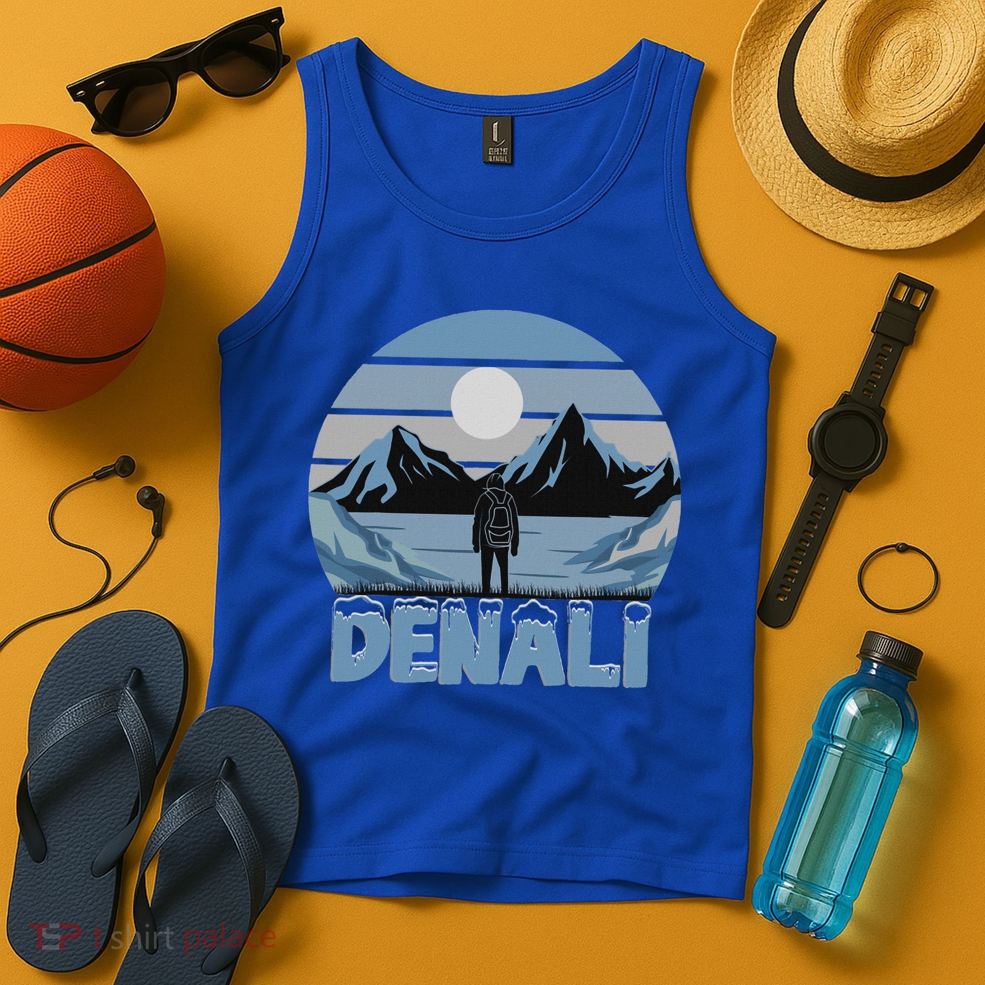 Mt. Denali National Park Alaska Mountain Tank Top