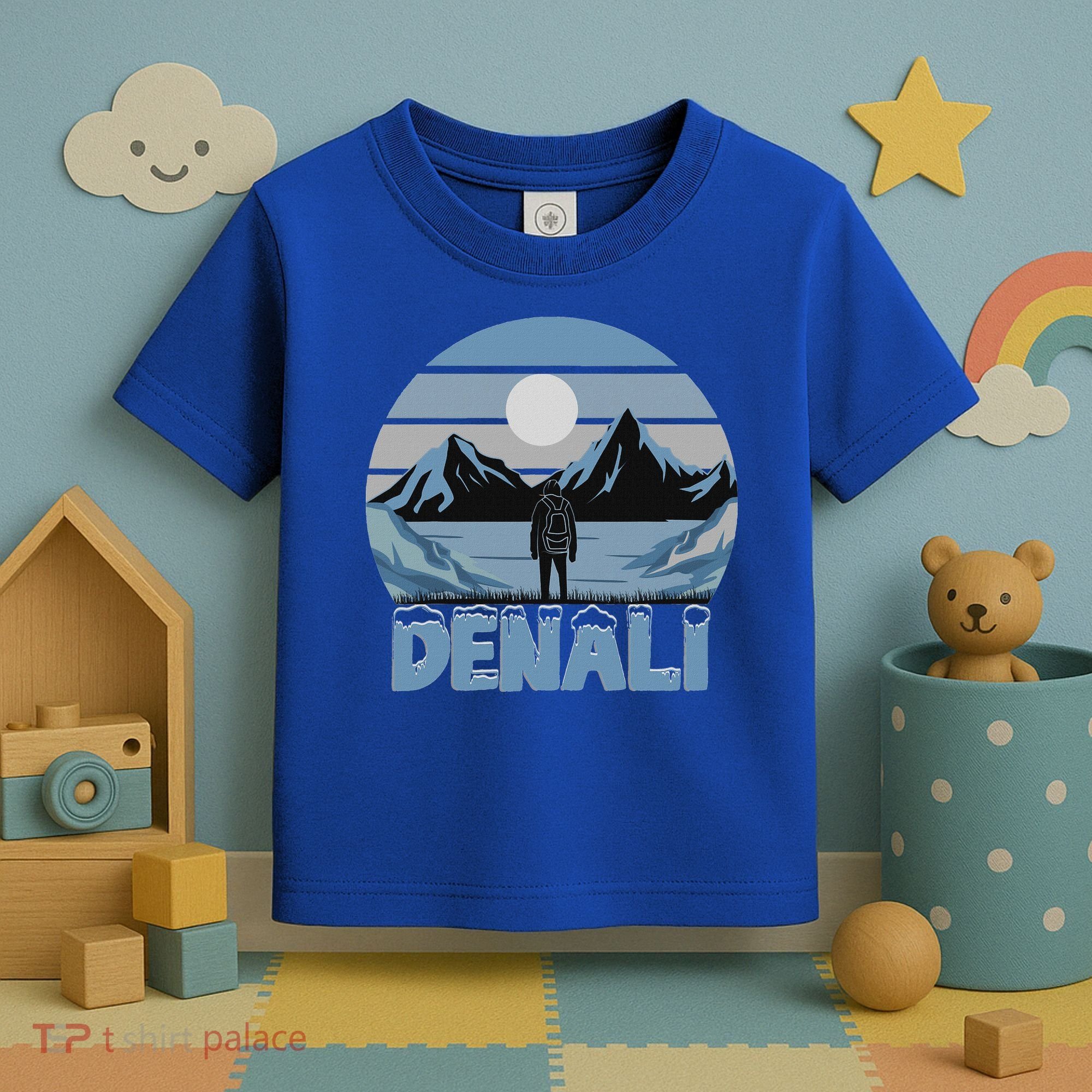 Mt. Denali National Park Alaska Mountain Toddler T-Shirt