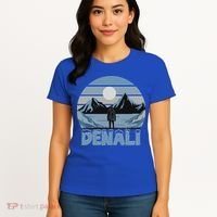 Mt. Denali National Park Alaska Mountain Women's T-Shirt thumb 4