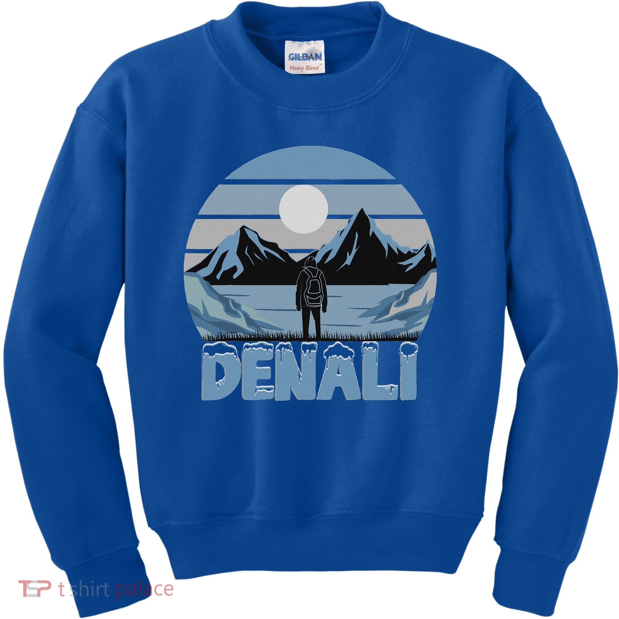 Mt. Denali National Park Alaska Mountain Kids Sweatshirt