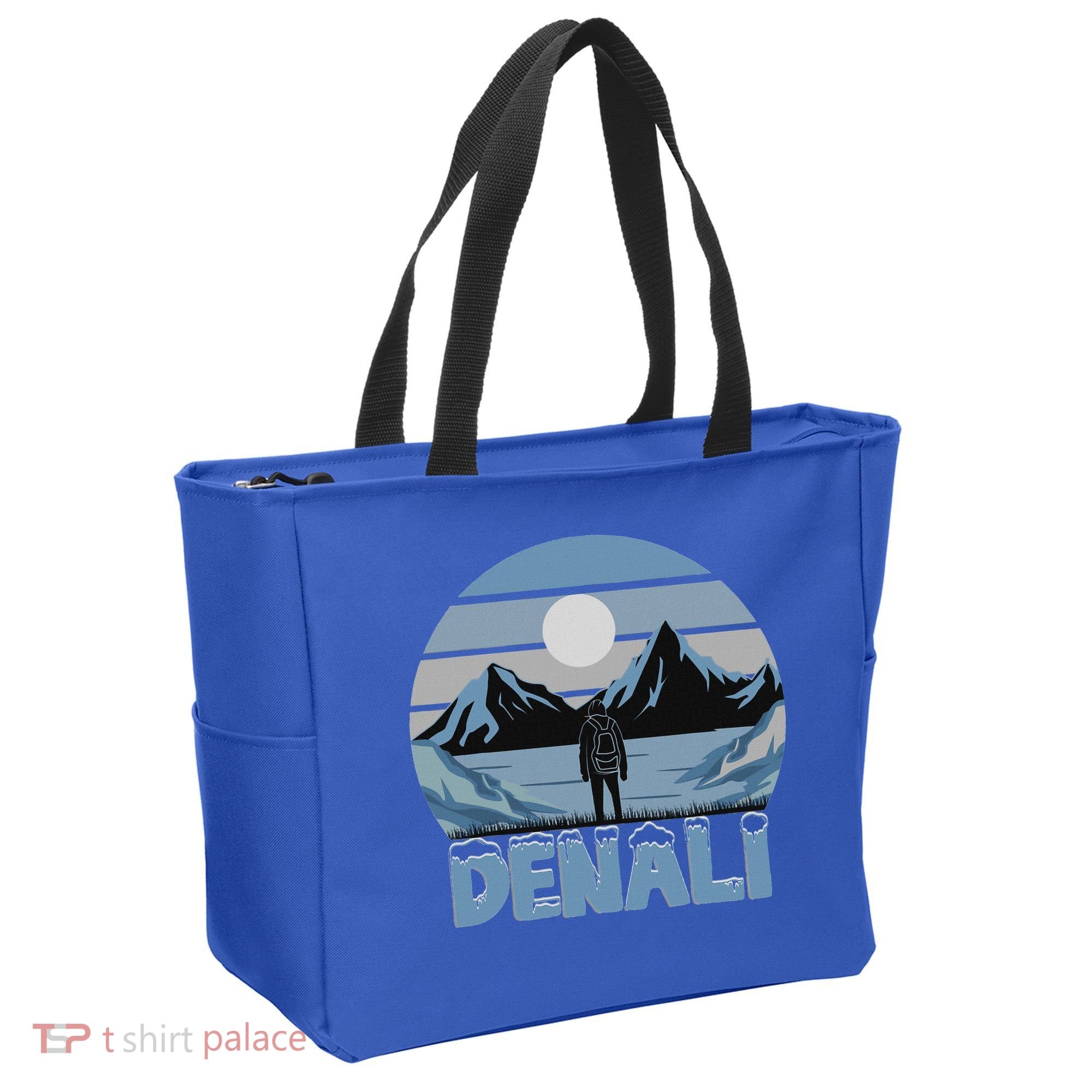 Mt. Denali National Park Alaska Mountain Tote Bag
