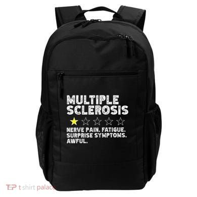 MS Do Not Recommend Funny Multiple Sclerosis Humor Awareness Backpack