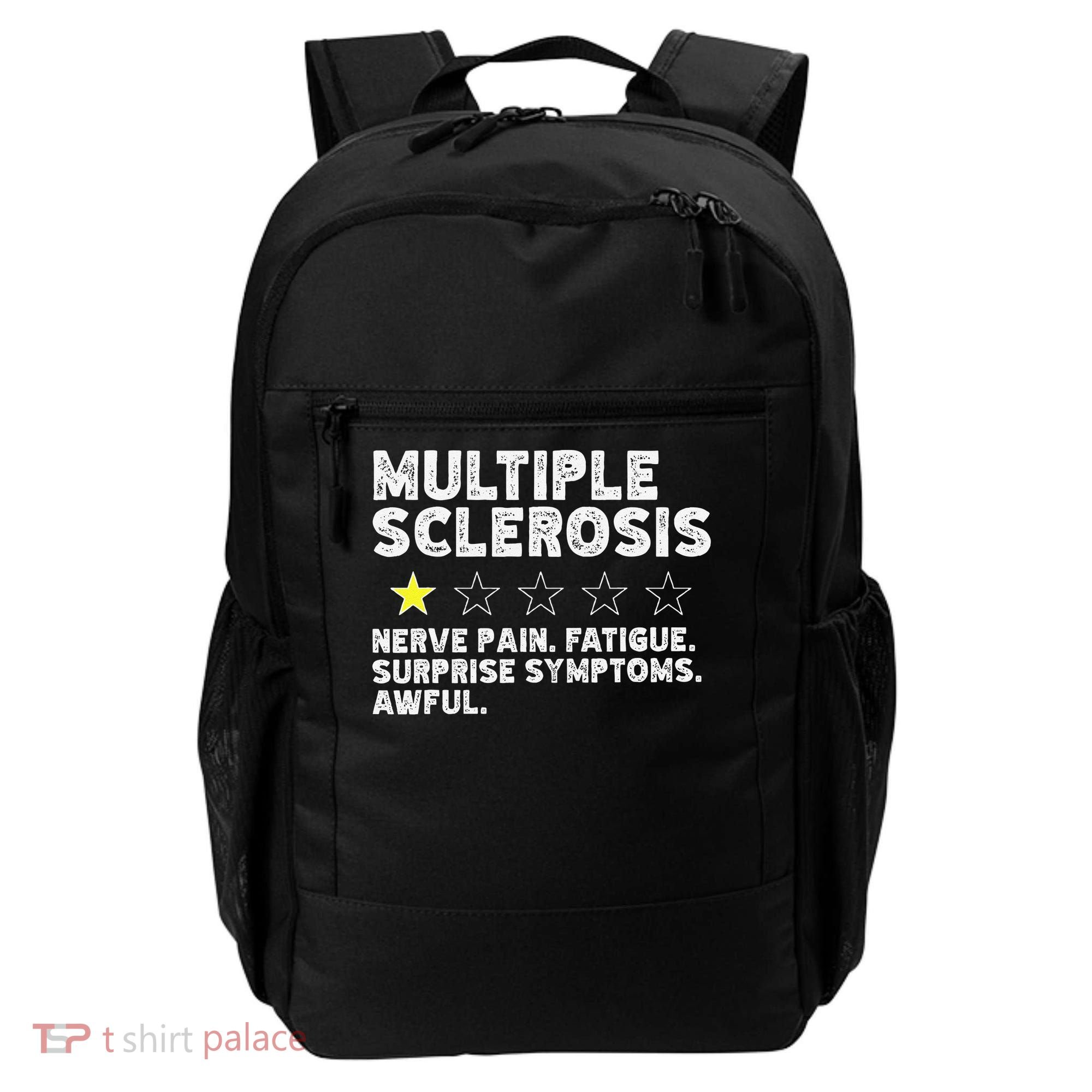 MS Do Not Recommend Funny Multiple Sclerosis Humor Awareness Backpack