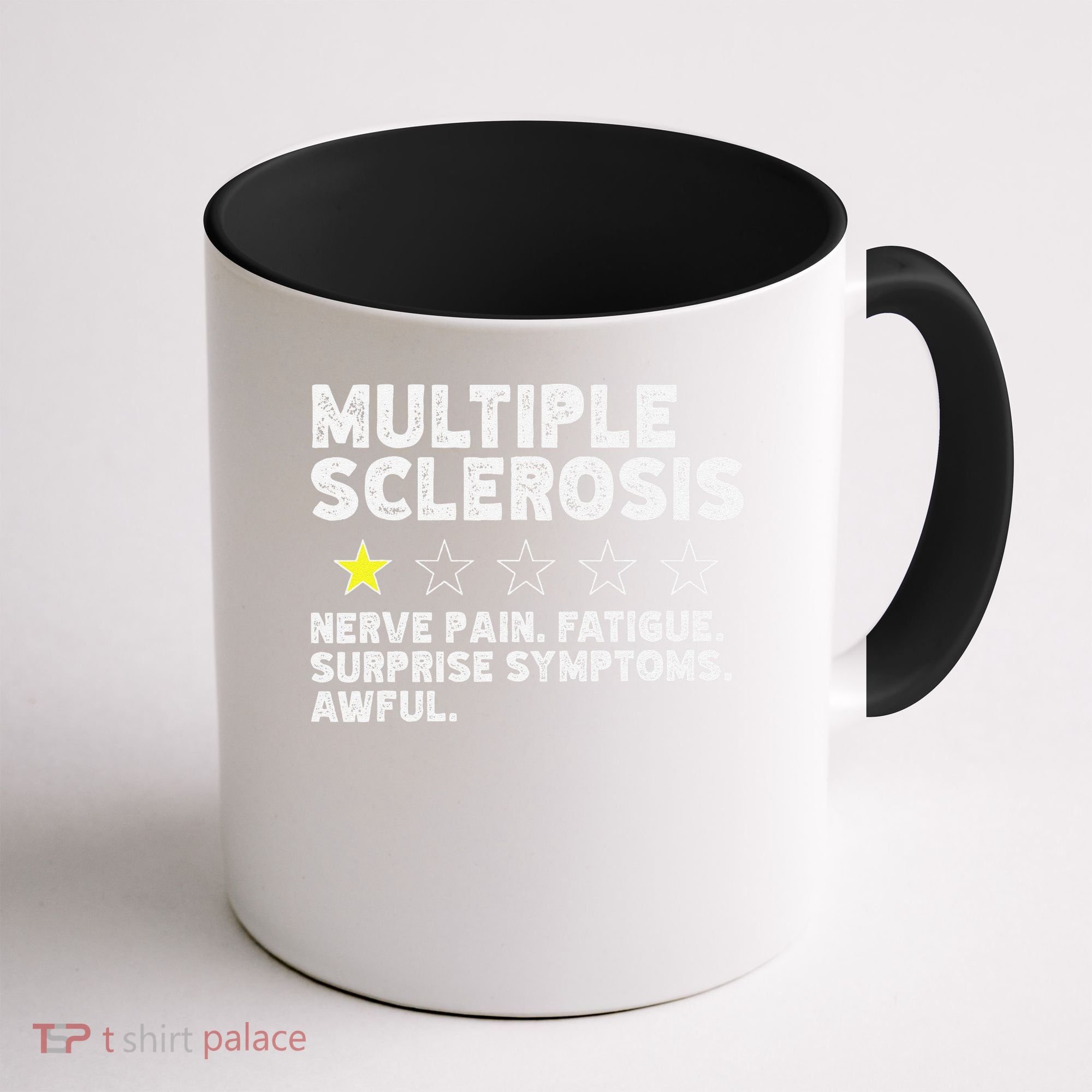 MS Do Not Recommend Funny Multiple Sclerosis Humor Awareness Coffee Mug